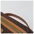 Céline CELINE Beauty Case Macadam in PVC e Pelle Marrone con Finiture Oro Autentico ep15314A - vista 8