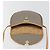 Borsa a tracolla Christian Dior PVC Pelle Grigio Marrone Auth ep15197 - vista 15