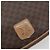 Céline CELINE Bolsa de Ombro Macadam em PVC e Couro Marrom com Detalhes Dourados Auth ep15274 - vista 14