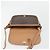 Céline CELINE Bolsa de Ombro Macadam em PVC e Couro Marrom com Detalhes Dourados Auth ep15274 - vista 15