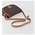 Céline CELINE Bolsa de Ombro Macadam em PVC e Couro Marrom com Detalhes Dourados Auth ep15274 - vista 7