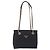 Borsa Tote a Spalla con Catena PRADA Nylon Nero Oro Auth 193554 D'oro - vista 2