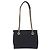 Borsa Tote a Spalla con Catena PRADA Nylon Nero Oro Auth 193554 D'oro - vista 3