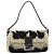 FENDI Celleria Flower Embroidery Straw Mamma Baguette 8BR101 Auth yk20689SM Prata Bege - vista 2