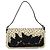 FENDI Celleria Flower Embroidery Straw Mamma Baguette 8BR101 Auth yk20689SM Prata Bege - vista 3