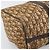 Borsa Boston Christian Dior Trotter Canvas Beige Oro Auth 192191 D'oro - vista 11
