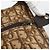 Borsa Boston Christian Dior Trotter Canvas Beige Oro Auth 192191 D'oro - vista 14