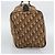 Borsa Boston Christian Dior Trotter Canvas Beige Oro Auth 192191 D'oro - vista 4