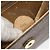 Céline Borsa CELINE Macadam Canvas Star Ball PVC Pelle 2way Marrone Oro Auth 194593 D'oro - vista 23