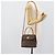 Céline Borsa CELINE Macadam Canvas Star Ball PVC Pelle 2way Marrone Oro Auth 194593 D'oro - vista 24