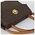 Céline Borsa CELINE Macadam Canvas Star Ball PVC Pelle 2way Marrone Oro Auth 194593 D'oro - vista 6