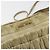 Borsa a Spalla Miu Miu Matelassé in Pelle Beige Oro Auth bs36288 D'oro - vista 19