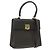 Céline Borsa CELINE in pelle 2way Khaki Gold Tone Auth ep15377 Cachi