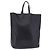 Céline CELINE Vertical Cabas Mall Handtasche aus Leder Schwarz Gold Authentisch 191085 Golden
