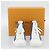 Sneakers alte LOUIS VUITTON Monogram Denim Tattoo Line Blue LV Auth BA14108M Bianco - vista 24