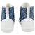 Sneakers alte LOUIS VUITTON Monogram Denim Tattoo Line Blue LV Auth BA14108M Bianco - vista 3