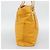 Céline Borsa CELINE in pelle giallo argento Auth 192757A - vista 4