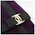 Borsa a tracolla Salvatore Ferragamo Vala in scamosciato viola e oro Auth BA14151A D'oro Porpora - vista 14