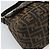 FENDI Zucca Canvas Mamma Baguette Shoulder Bag Black Brown Auth BA14103V Marrone Nero - vista 11