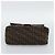FENDI Zucca Canvas Mamma Baguette Shoulder Bag Black Brown Auth BA14103V Marrone Nero - vista 9