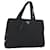 Borsa PRADA in nylon nero argento Auth ep15229
