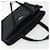 Borsa PRADA in nylon nero argento Auth ep15229 - vista 6