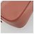 FENDI Studs Mamma Baguette Shoulder Bag Leather Pink Gold Tone Auth yk20664SAM Rosa - vista 13
