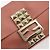 FENDI Studs Mamma Baguette Shoulder Bag Leather Pink Gold Tone Auth yk20664SAM Rosa - vista 15