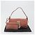 FENDI Studs Mamma Baguette Shoulder Bag Leather Pink Gold Tone Auth yk20664SAM Rosa - vista 25
