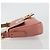 FENDI Studs Mamma Baguette Shoulder Bag Leather Pink Gold Tone Auth yk20664SAM Rosa - vista 5