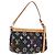 LOUIS VUITTON Monogram Multicolor Pochette Accessoires Black M92648 Auth ki6740M Nero