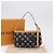LOUIS VUITTON Monogram Multicolor Pochette Accessoires Black M92648 Auth ki6740M Nero - vista 12