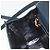 Borsa a tracolla Salvatore Ferragamo Gancini in pelle blu navy e oro Auth 192665 D'oro - vista 19