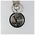 LOUIS VUITTON LV Circle Key Holder metallo Argento M67362 LV Auth 190364 - vista 5