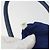 Prada Cuir Frame Double Zip Tote in pelle Saffiano Large Blu - vista 7