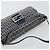 FENDI Zucchino Canvas Mamma Baguette Borsa a Spalla Navy Silver Auth ep15583 Argento Blu navy - vista 6