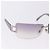 Céline Gafas de Sol CELINE Gucci Bulgari Metal 3 Set Gray Purple Auth bs36355 Castaño Púrpura - vista 4