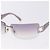 Céline Gafas de Sol CELINE Gucci Bulgari Metal 3 Set Gray Purple Auth bs36355 Castaño Púrpura - vista 5