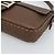 Borsa a tracolla FENDI Celeria Mamma Baguette in pelle marrone argento Auth yk20699SAM - vista 10