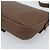 Borsa a tracolla FENDI Celeria Mamma Baguette in pelle marrone argento Auth yk20699SAM - vista 12