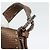 Borsa a tracolla FENDI Celeria Mamma Baguette in pelle marrone argento Auth yk20699SAM - vista 14