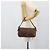 Borsa a tracolla FENDI Celeria Mamma Baguette in pelle marrone argento Auth yk20699SAM - vista 22