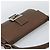 Borsa a tracolla FENDI Celeria Mamma Baguette in pelle marrone argento Auth yk20699SAM - vista 6