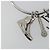 LOUIS VUITTON Portachiavi Round Charm Metal Silver M68854 LV Auth ar14134M Argento - vista 13