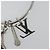 LOUIS VUITTON Portachiavi Round Charm Metal Silver M68854 LV Auth ar14134M Argento - vista 15