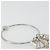 LOUIS VUITTON Portachiavi Round Charm Metal Silver M68854 LV Auth ar14134M Argento - vista 16