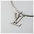 LOUIS VUITTON Portachiavi Round Charm Metal Silver M68854 LV Auth ar14134M Argento - vista 5