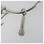 LOUIS VUITTON Portachiavi Round Charm Metal Silver M68854 LV Auth ar14134M Argento - vista 6