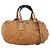 Chloé Borsa a Spalla Chloe Etel in Pelle 2way Marrone Oro Auth mr2737 D'oro