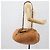 Chloé Borsa a Spalla Chloe Etel in Pelle 2way Marrone Oro Auth mr2737 D'oro - vista 25